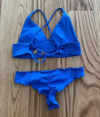 Luli Fama Blue Bikini Set