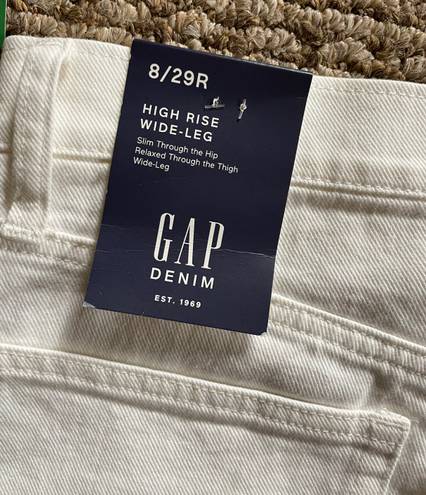 Gap High-Rise Wide Leg Jeans