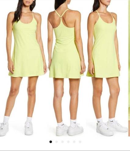 Outdoor Voices  Exercise Dress Neon Green Margarita NWT