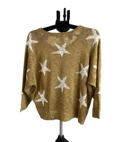 Mod On Trend Star  size small sweater star pattern