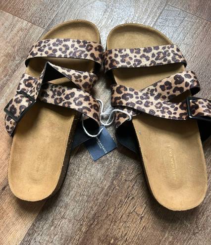 American Eagle Outfitters Leopard Flats