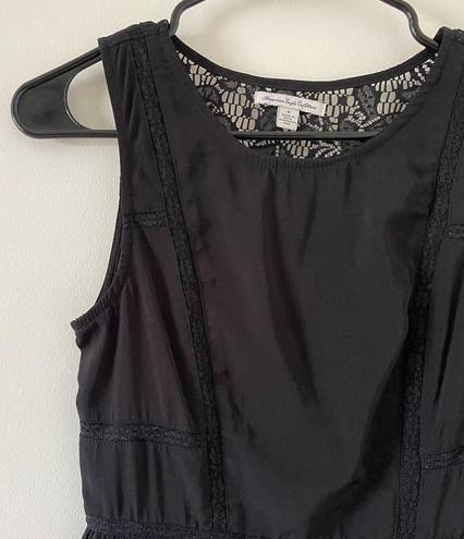 American Eagle Black Lace Mini Dress