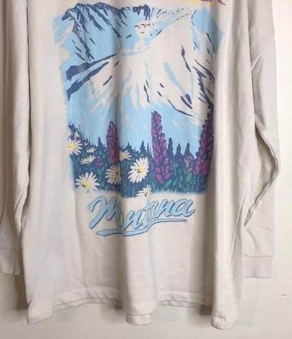 Grayson Threads Graysons threads glacier Montana oversized pullover sweater size XL