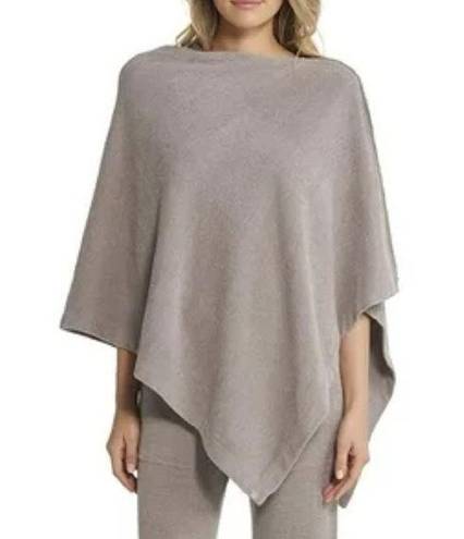 Barefoot Dreams CozyChic Ultra Lite Poncho Sweater in Oatmeal