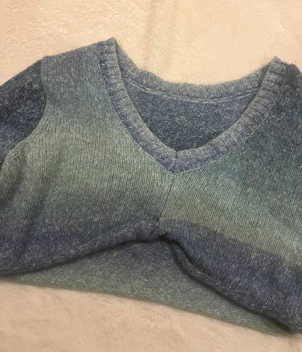 Aeropostale Blue Cropped Sweater