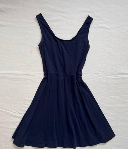 Mossimo Supply Co Navy Skater Dress