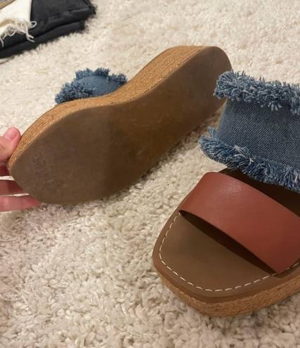 Steve Madden Denim Wedge