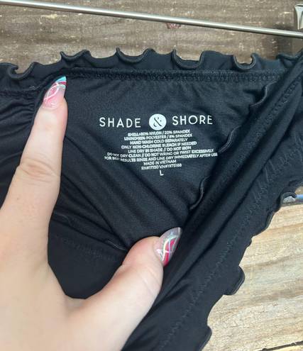 Shade & Shore  Black Bikini Bottoms 