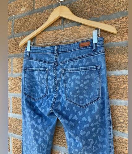 Rebecca Taylor  Leopard Print Skinny Jeans size 4