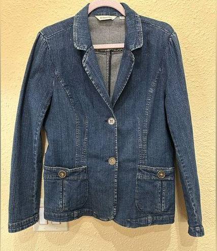 St. John’s Bay  2Button Denim Blazer/Jacket