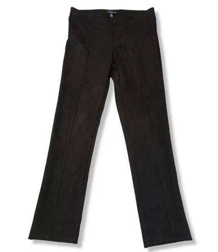 Andrew Marc  Pants Size Medium Black Soft Faux Suede Feel Pull On Casual Women's