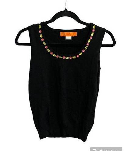 Cynthia Steffe  Beaded Sleeveless Blouse