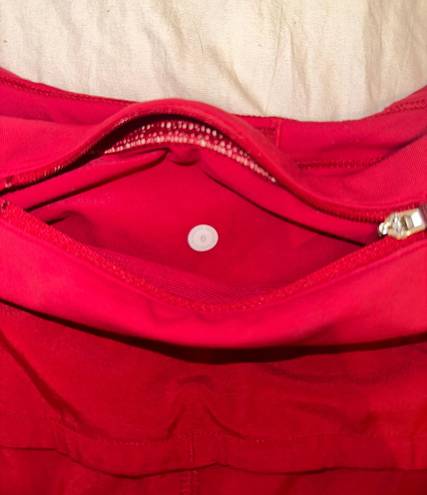 Lululemon Red Shorts 4”