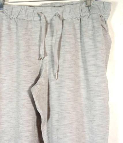 Lululemon  on the Fly pants women's Heather Gray size 12