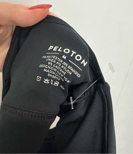 Peloton Black Cadence Laser Dot Sports Bra