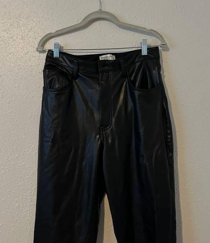 Abercrombie & Fitch Abercrombie Vegan Leather Pants