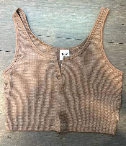 Aritzia Tna Waffle Tank Top