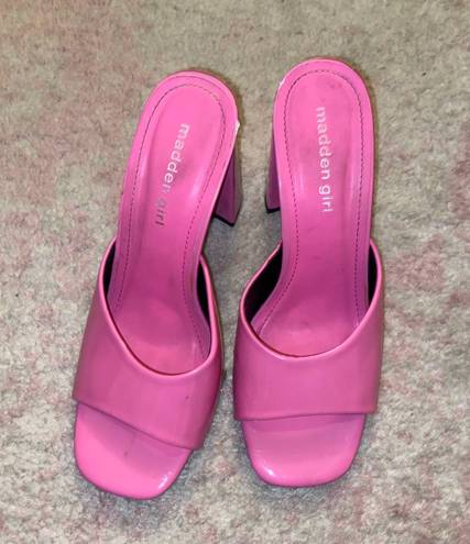 Madden Girl Hot Pink Heels