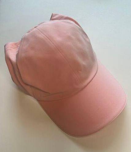 Lululemon NWOT  Women OS Fast Free Running Hat Dew Pink Adjustable Workout Active