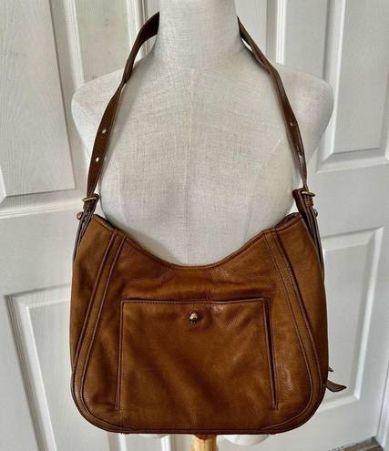 Krass&co American Leather  Aster brown shoulder bag