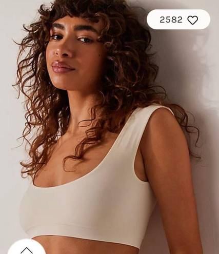 Free People No Show Voop Bralette M/L Ivory