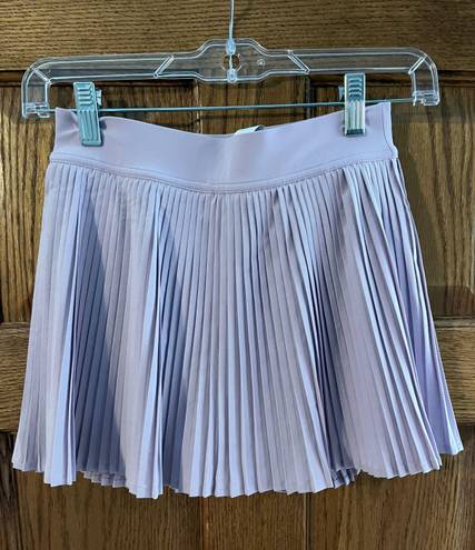 Lululemon Varsity High Rise Pleated Tennis Skirt