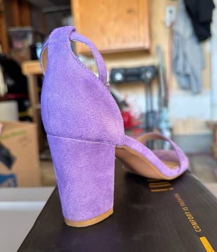 Lavender Heels Purple Size 7