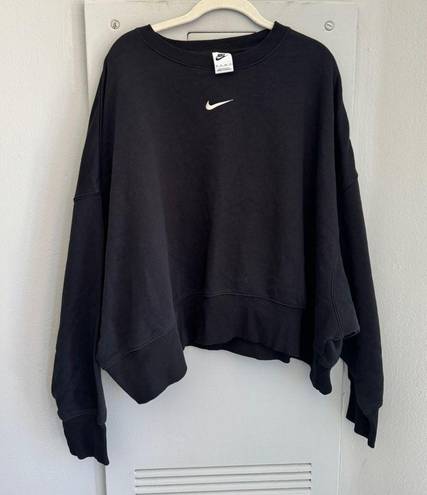 Nike  Black Phoenix Middle Swoosh Pullover XXL