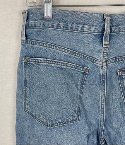 Madewell  The Perfect Vintage Straight Distressed Rigid High Rise Jean