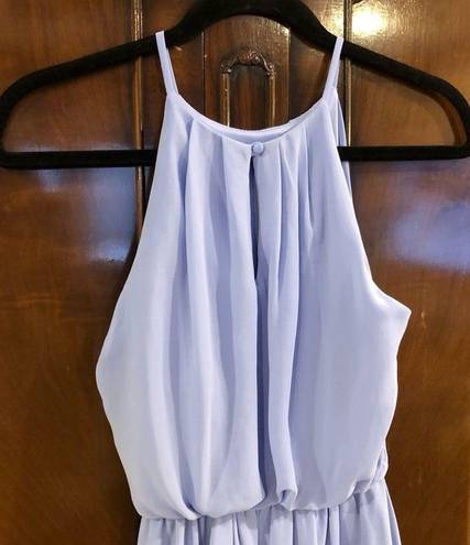 Lush Clothing Lush Periwinkle Blue High Neck Dress size XS