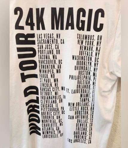 ma*rs Bruno  24k Magic World Tour Official Concert T-shirt