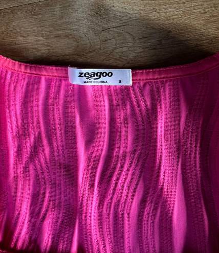 Zeagoo Hot Pink Tank Top