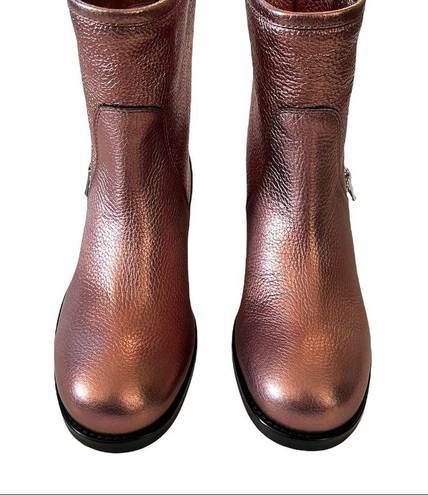 Jimmy Choo NEW  DONDO Moto Boots size 38.5 in Rosewood