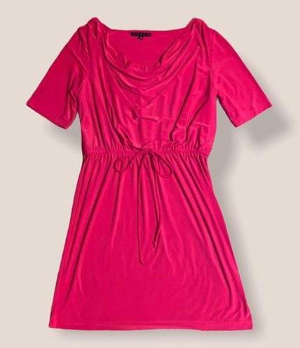 Tiana B . Pink Short Sleeve Dress