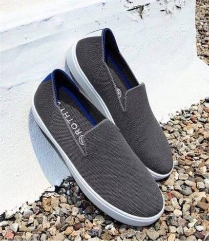 Rothy's  The Original Slip On Sneaker in Steel Gray Retired