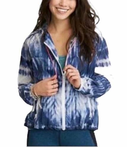 American Eagle Retro AEO  Tie Dye Windbreaker Jacket Track XL