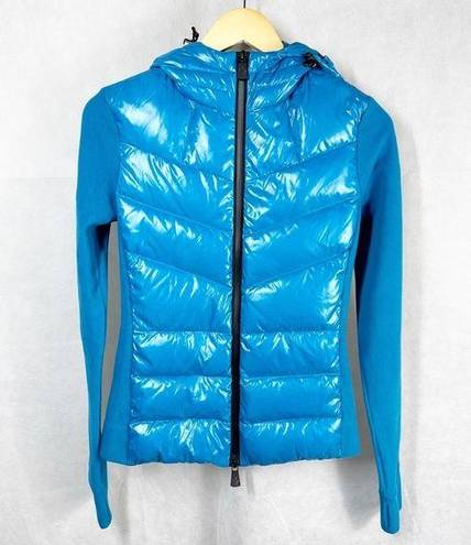 Moncler  Maglia Grenoble Cardigan Fleece Jacket Bright Blue Size Small