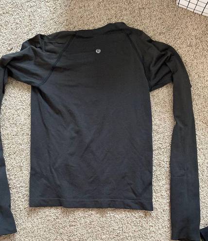 Lululemon Swiftly Tech Long Sleeve 2.0 Black Shirt