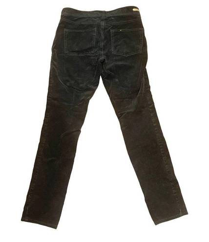 Pilcro  Dark Green Skinny Corduroy Fit Jeans