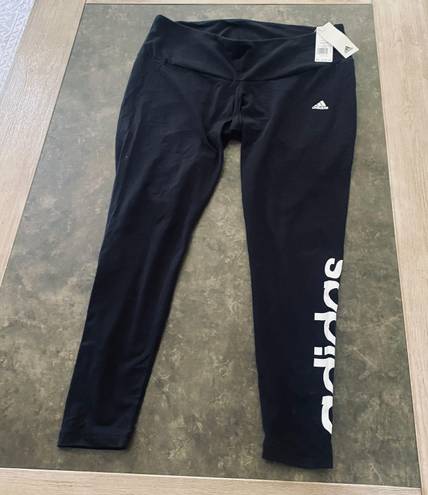 Adidas Women's Loungewear Essentials High-Waisted Logo Leggings