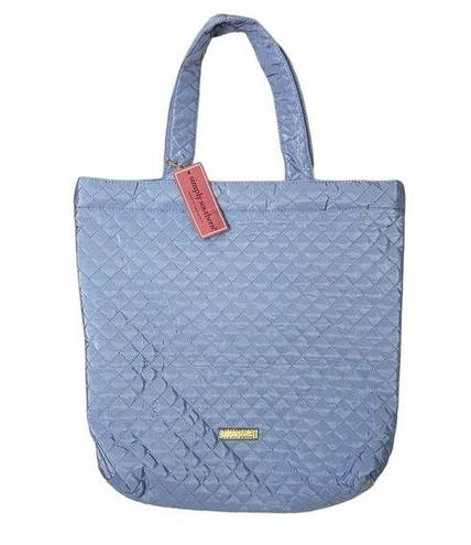 Simply Southern NWT  Quilted Tote Bag Purse in Iris Blue