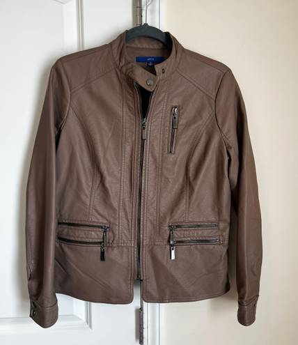 Leather Jacket Brown