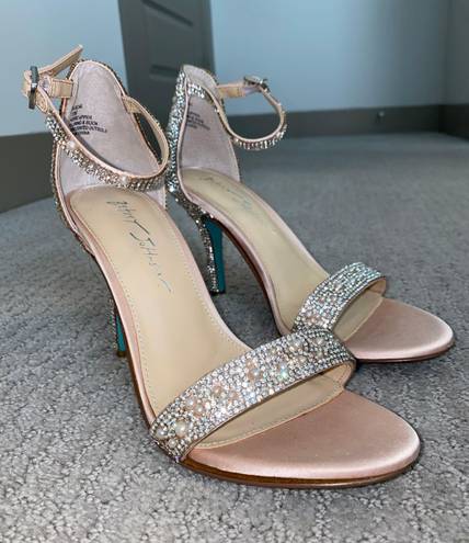 Betsey Johnson Sparkly Heels