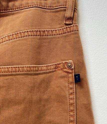 Pilcro  The Breaker Pants Barrel Jeans Copper Orange Size 31 NWT