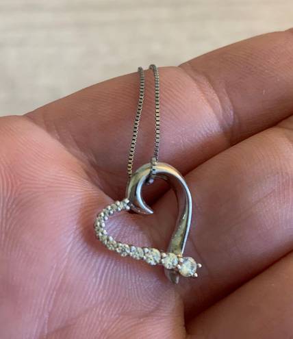 infinity Kay  Diamond Necklace Heart Shap