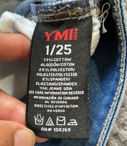 Ymi  DENIM BLUE JEANS HIGH RISE SIZE 1 EUC #7269