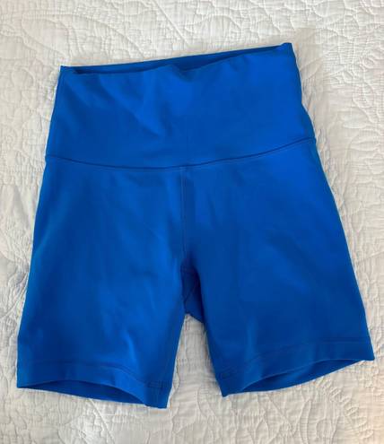 Lululemon Wunder Train Biker Shorts 6”