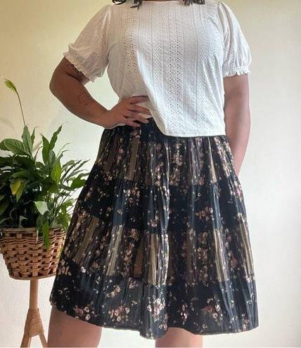 Coldwater Creek Vintage pattern skirt