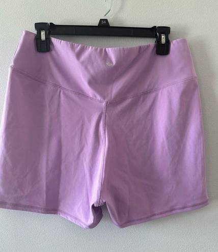 PacSun  Active Far Out Bike Short Crossover Waistband Lavender XL