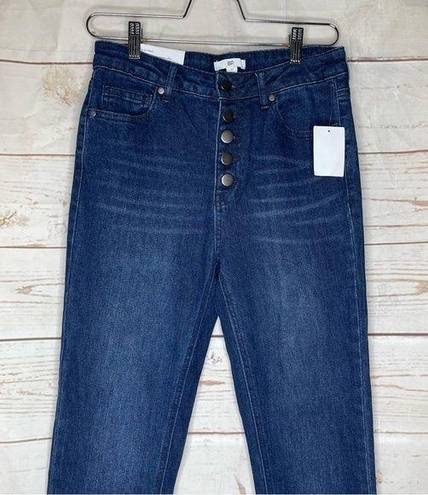 BP  • Skinny Jeans • High Rise • 27 • Blue • Buttons • NWT